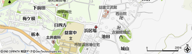 愛知県豊田市志賀町大手574周辺の地図