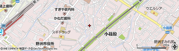 滋賀県野洲市小篠原1738周辺の地図