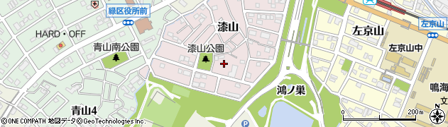愛知県名古屋市緑区漆山861周辺の地図