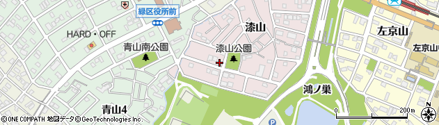 愛知県名古屋市緑区漆山1209周辺の地図