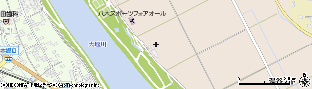 京都府南丹市八木町西田（向嶋）周辺の地図