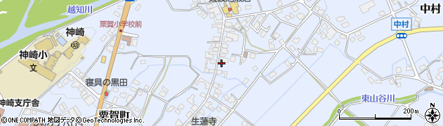 兵庫県神崎郡神河町中村130周辺の地図