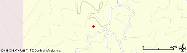 愛知県設楽町（北設楽郡）田峯（西貝津）周辺の地図