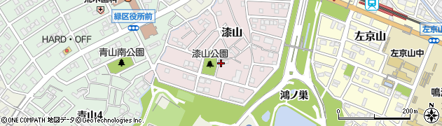 愛知県名古屋市緑区漆山827周辺の地図