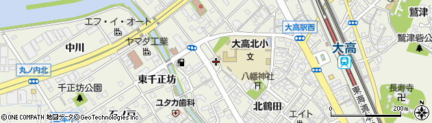 愛知県名古屋市緑区大高町鳥戸8周辺の地図