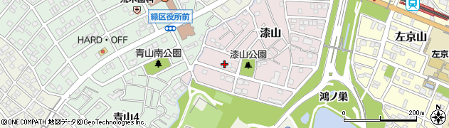 愛知県名古屋市緑区漆山1211周辺の地図