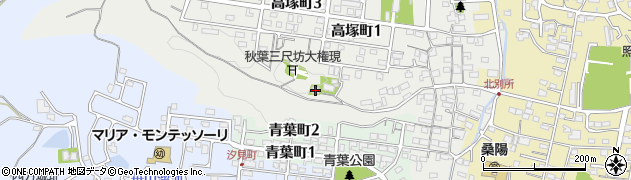 聖衆寺周辺の地図