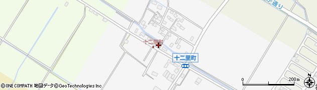 滋賀県守山市十二里町218周辺の地図