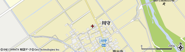 滋賀県蒲生郡竜王町川守950周辺の地図