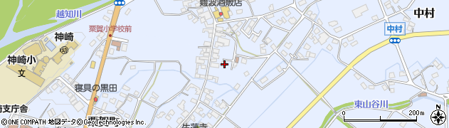 兵庫県神崎郡神河町中村131周辺の地図