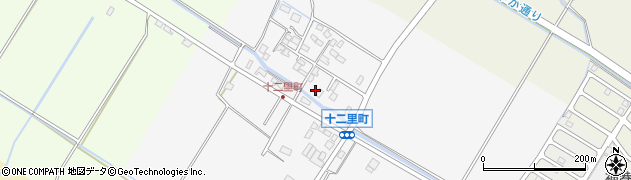 滋賀県守山市十二里町299周辺の地図