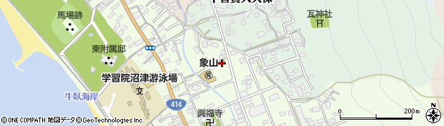 沼津志下郵便局周辺の地図