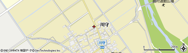 滋賀県蒲生郡竜王町川守951周辺の地図