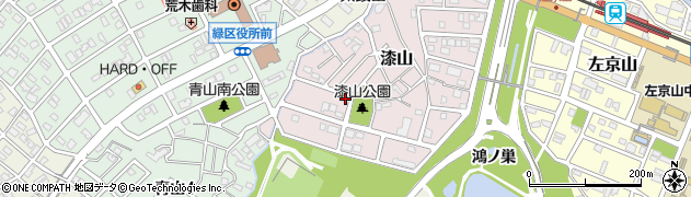 愛知県名古屋市緑区漆山1207周辺の地図