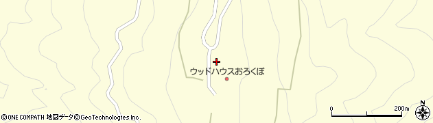 川根本町役場　中川根ウッドハウスおろくぼ周辺の地図