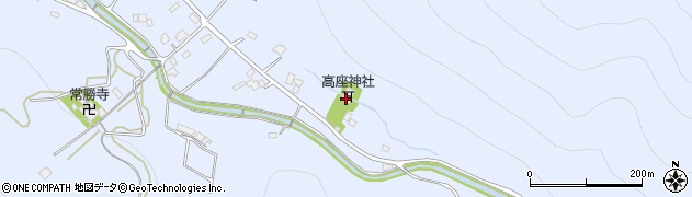 高座神社周辺の地図