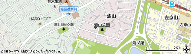 愛知県名古屋市緑区漆山1206周辺の地図