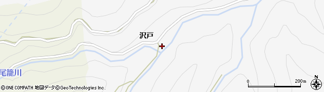 愛知県北設楽郡東栄町中設楽沢戸20周辺の地図
