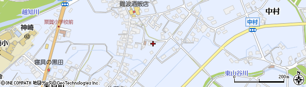 兵庫県神崎郡神河町中村104周辺の地図