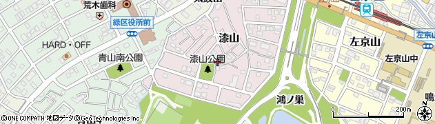 愛知県名古屋市緑区漆山806周辺の地図