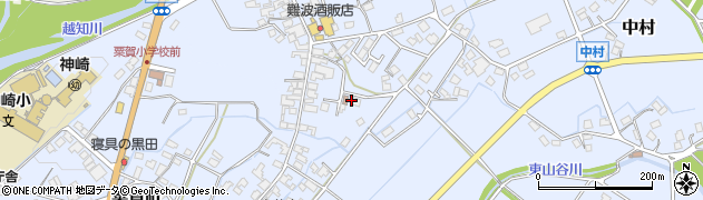 兵庫県神崎郡神河町中村100周辺の地図