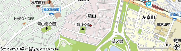 愛知県名古屋市緑区漆山809周辺の地図