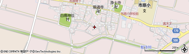 滋賀県東近江市市原野町2261周辺の地図