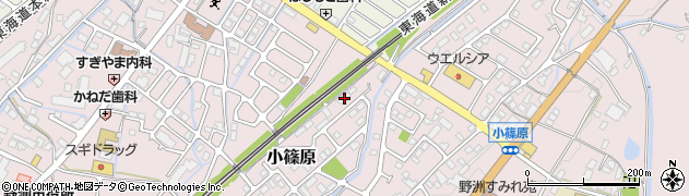 滋賀県野洲市小篠原2483周辺の地図