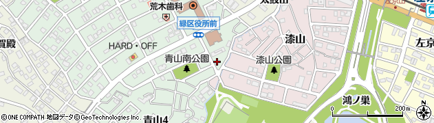 愛知県警察本部緑警察署周辺の地図