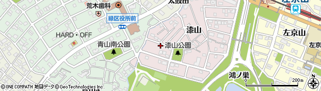 愛知県名古屋市緑区漆山1203周辺の地図