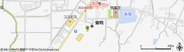 兵庫県丹波篠山市東吹956周辺の地図