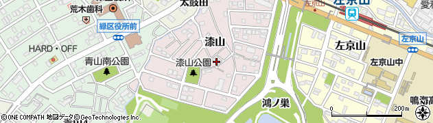 愛知県名古屋市緑区漆山813周辺の地図