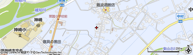兵庫県神崎郡神河町中村88周辺の地図