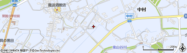 兵庫県神崎郡神河町中村761周辺の地図