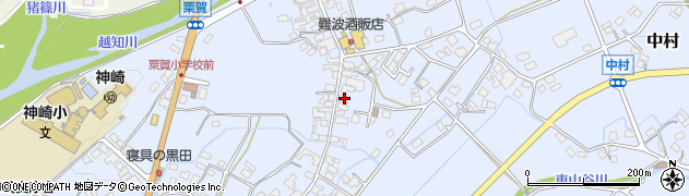 兵庫県神崎郡神河町中村89周辺の地図
