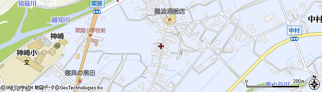 兵庫県神崎郡神河町中村86周辺の地図