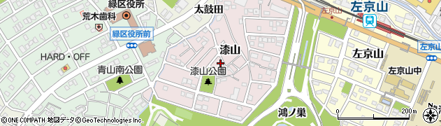愛知県名古屋市緑区漆山803周辺の地図