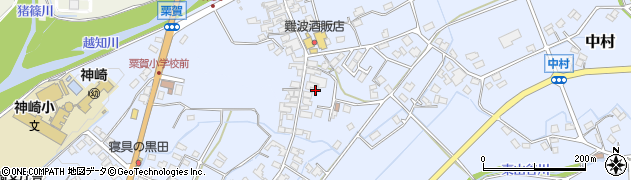 兵庫県神崎郡神河町中村91周辺の地図