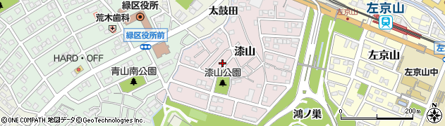 愛知県名古屋市緑区漆山1106周辺の地図