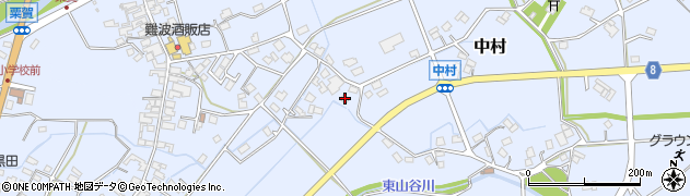 兵庫県神崎郡神河町中村752周辺の地図
