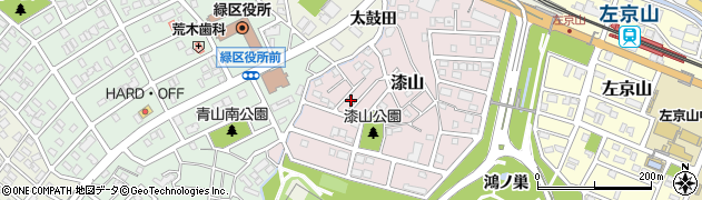 愛知県名古屋市緑区漆山1047周辺の地図