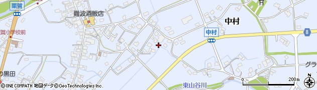 兵庫県神崎郡神河町中村760周辺の地図