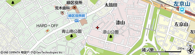 愛知県名古屋市緑区漆山1075周辺の地図