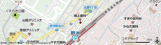 ＴＡＭランド野洲駅前園周辺の地図