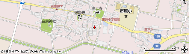 滋賀県東近江市市原野町2239周辺の地図