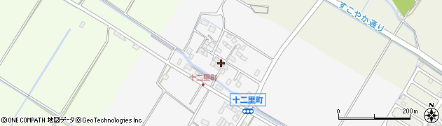 滋賀県守山市十二里町312周辺の地図