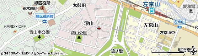 愛知県名古屋市緑区漆山511周辺の地図
