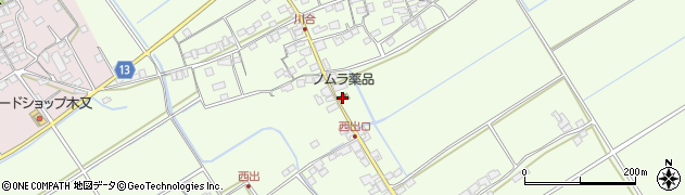 滋賀県東近江市川合町1559周辺の地図