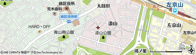 愛知県名古屋市緑区漆山1046周辺の地図