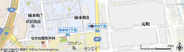 セブンイレブン豊田市柿本町店周辺の地図